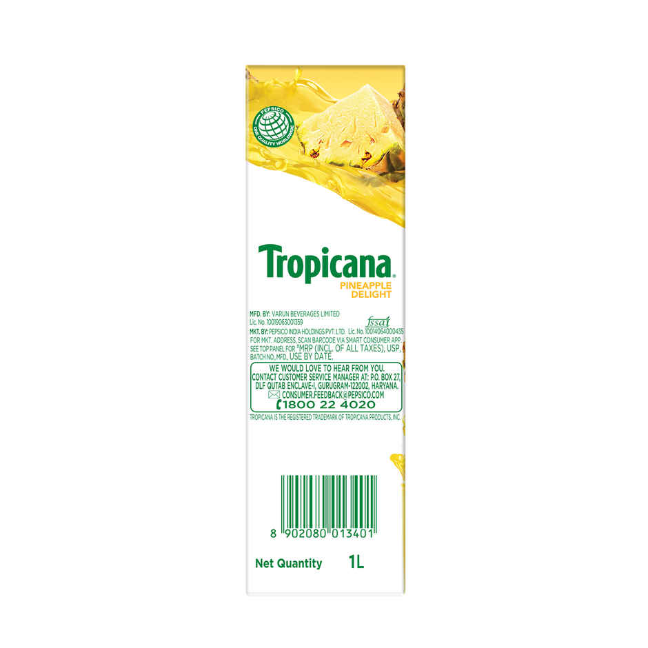 Tropicana Delight Pineapple Fruit Juice