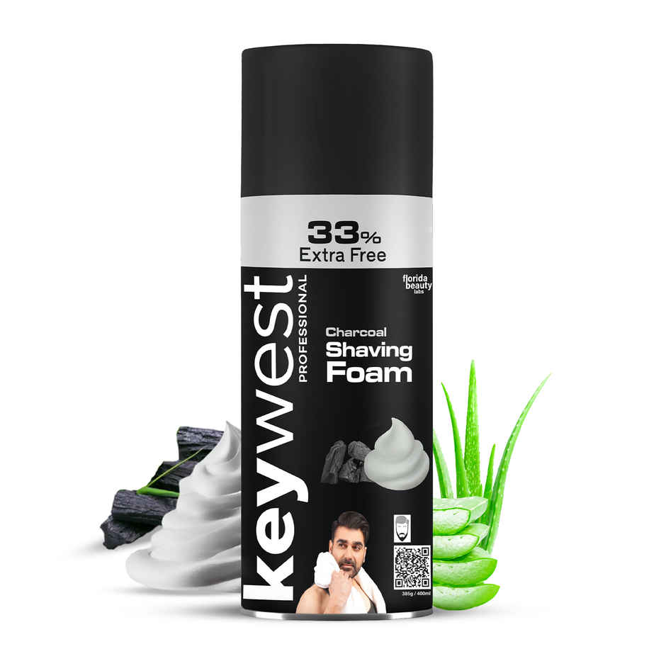 Keywest Charcoal Shaving Foam