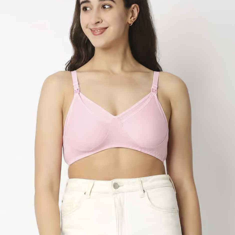 Mee Mee Women'S Cotton Non Padded Wire Free Maternity Bra