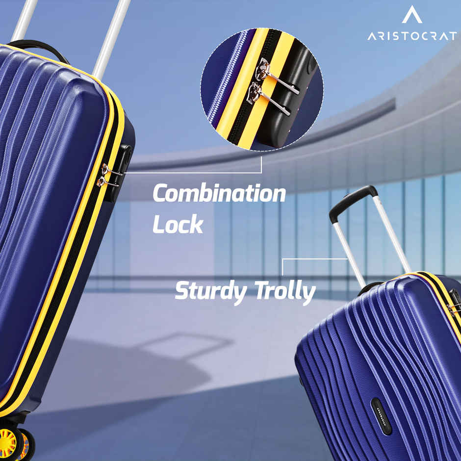Aristocrat Vortex Plus Trolley | Midnight Blue - 55 L