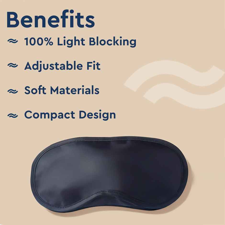GUBB Travel Sleeping Mask | Black