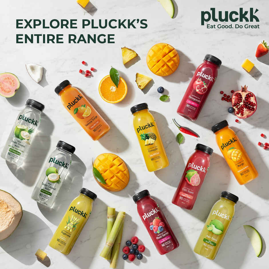Pluckk Cold Pressed Extracted Aam Panna Juice | No Preservatives | No Added Sugar