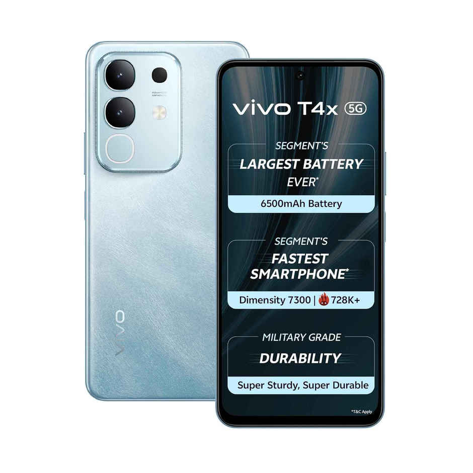 vivo T4x 5G | Marine Blue | 8 GB RAM | 128 GB Storage