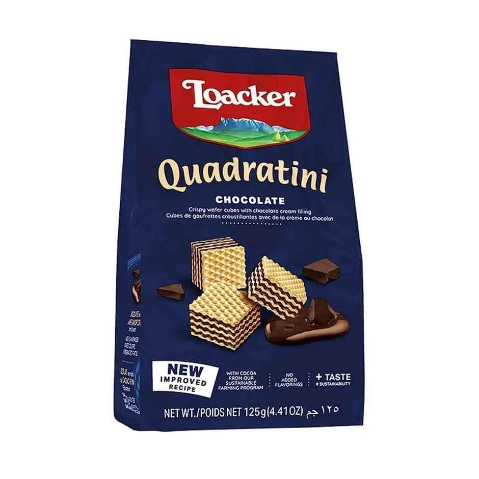 Loacker Quadratini Chocolate - Italy