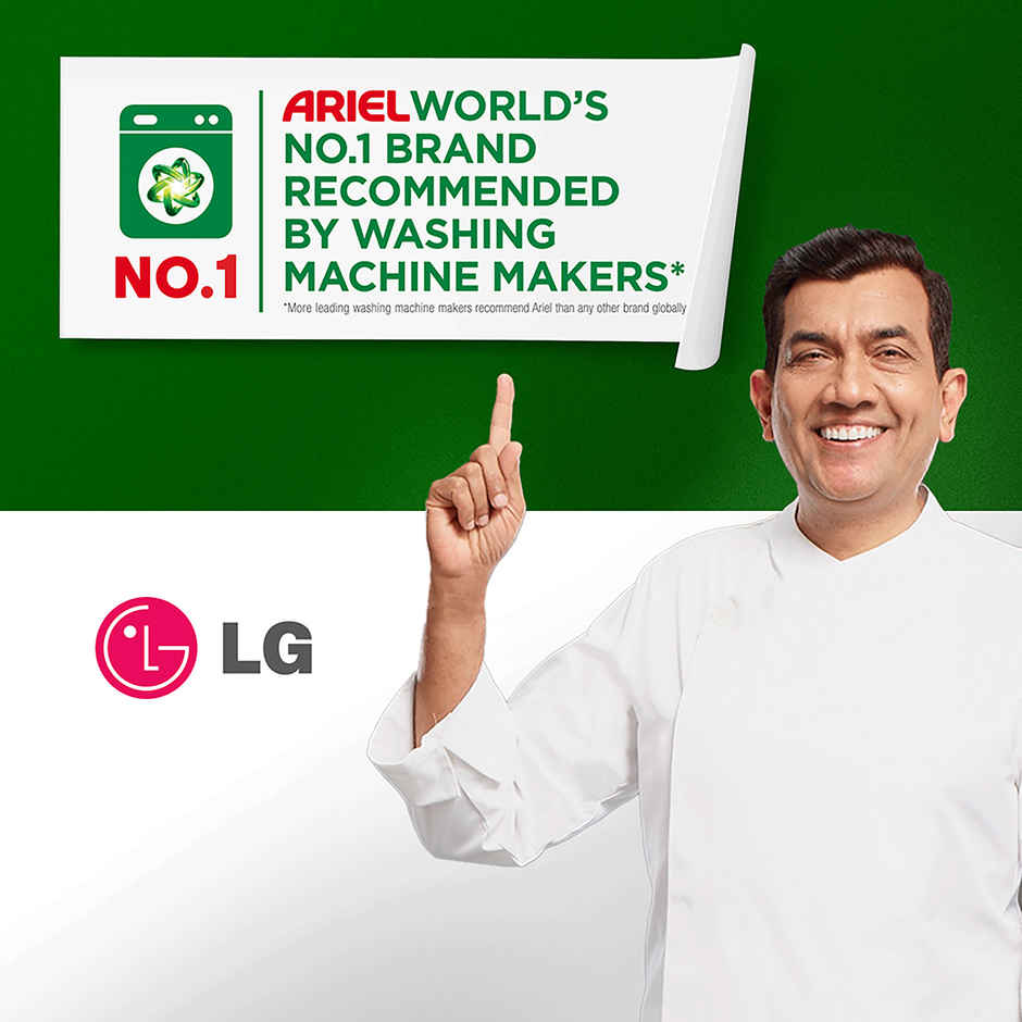 Ariel Perfect Wash Detergent Powder - Removes Tough Stains Like Haldi In 1 Wash