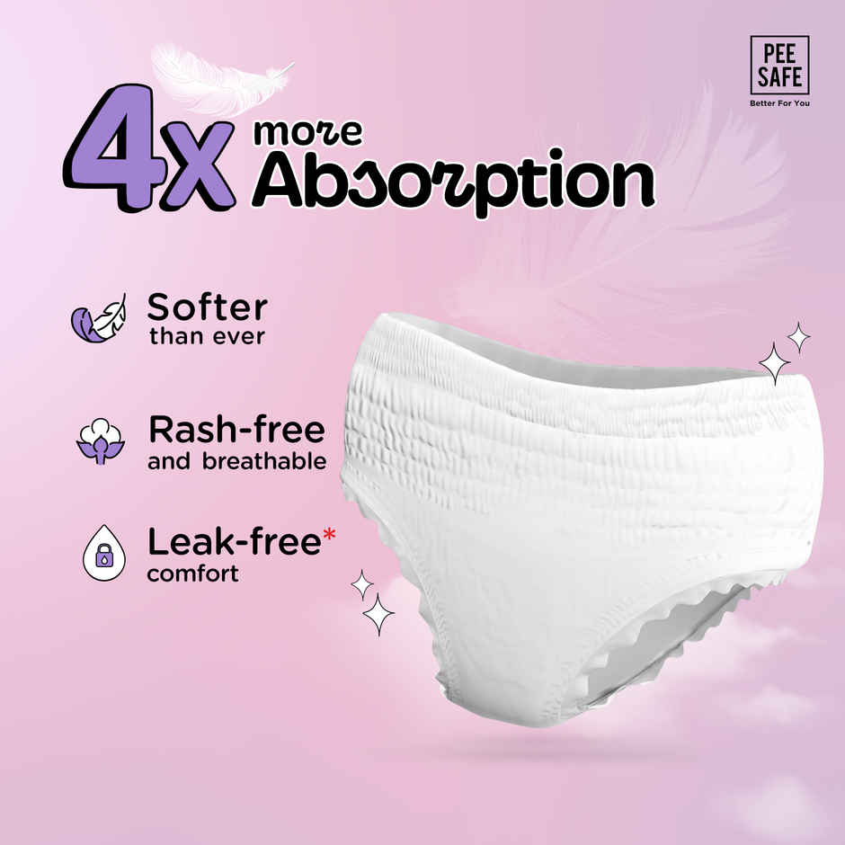 Azah Pee Safe Disposable Period Panty | L-XL