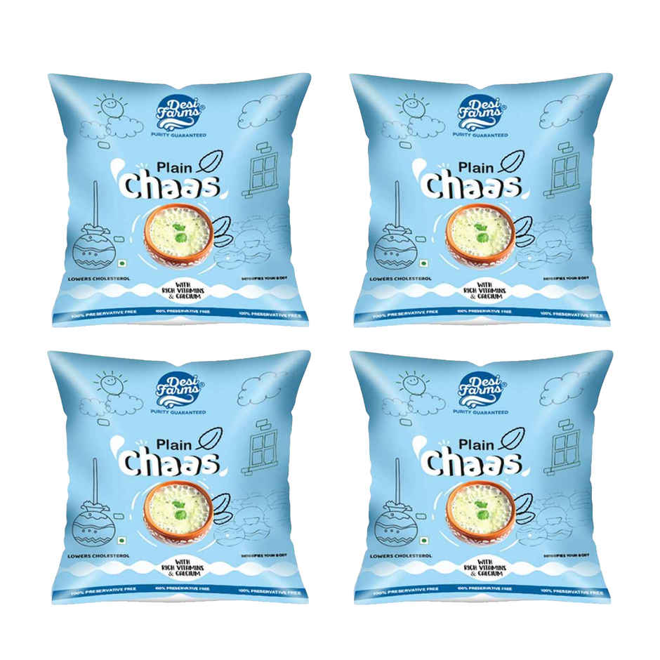 Desi Farms Plain Chass Pouch Combo 