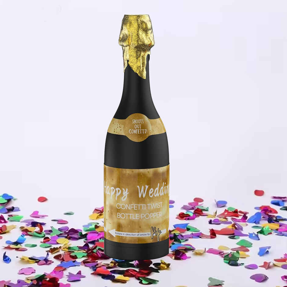 Champagne Burst Celebration Bottle Party Popper | Party Propz