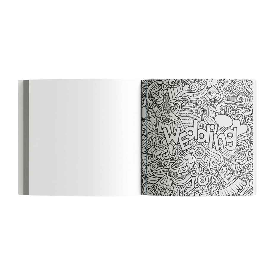 Creative Doodle Coloring Book - Children Coloring Book with Tear Out Sheets
