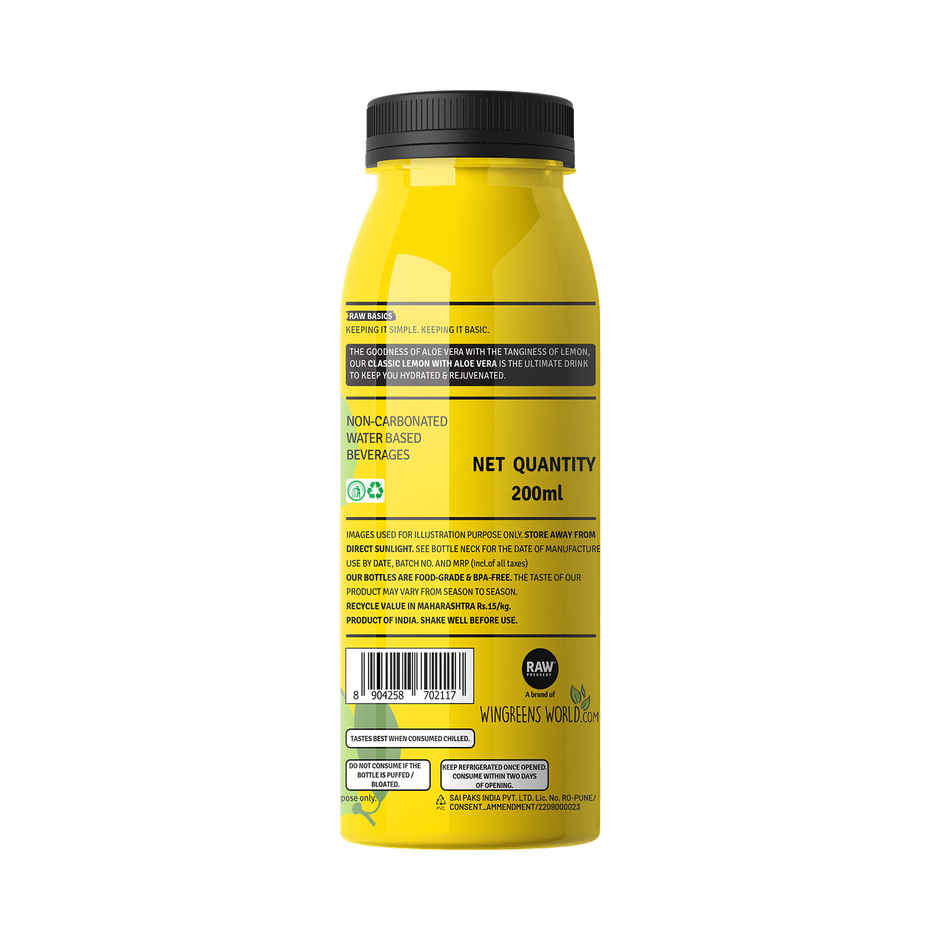 Raw Pressery Lemon Health Juice