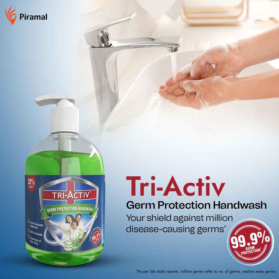 Tri-Activ Germ Protection Handwash - Bottle