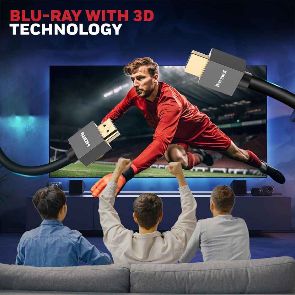 Honeywell Hdmi 2 Mtr With Ethernet - 2.0 Compliant Slim