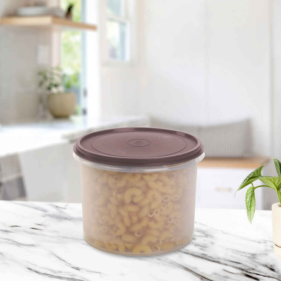 Joyo Fresherware Round Plastic Storage Container,Airtight,BPA Free, Leakproof,2 ltr-Assorted