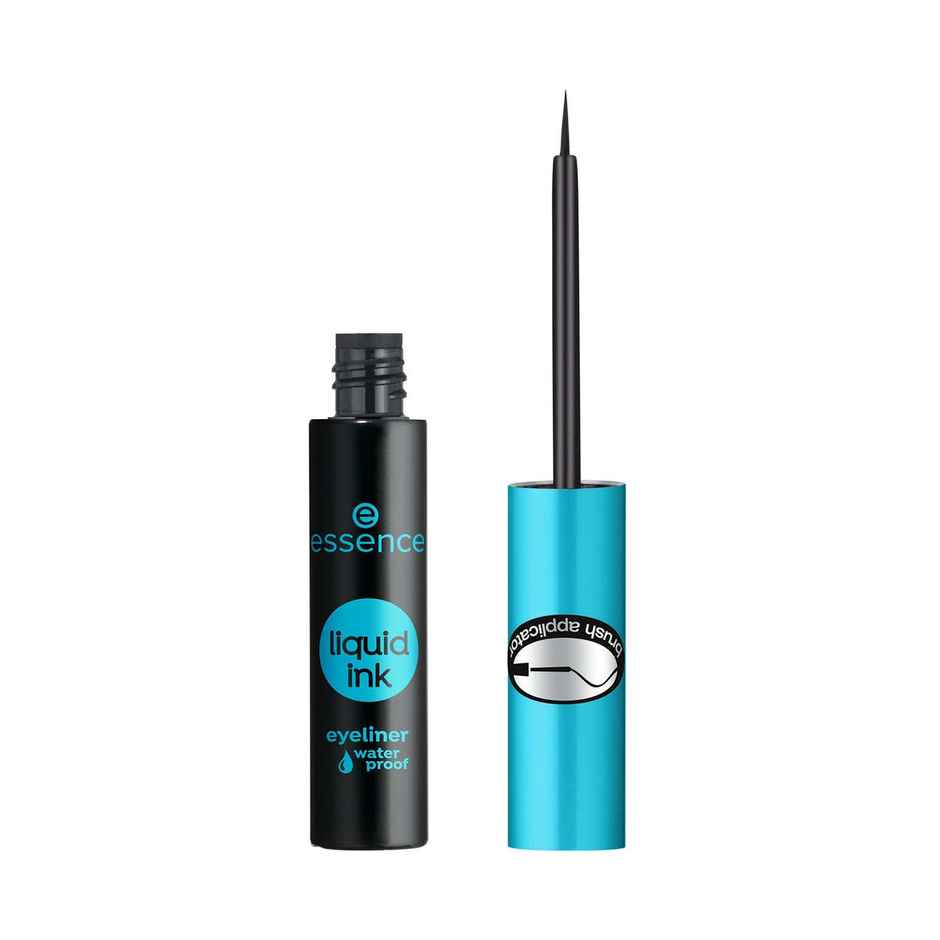 Essence Liquid Ink Eyeliner Waterproof- 01 Black (3ml)