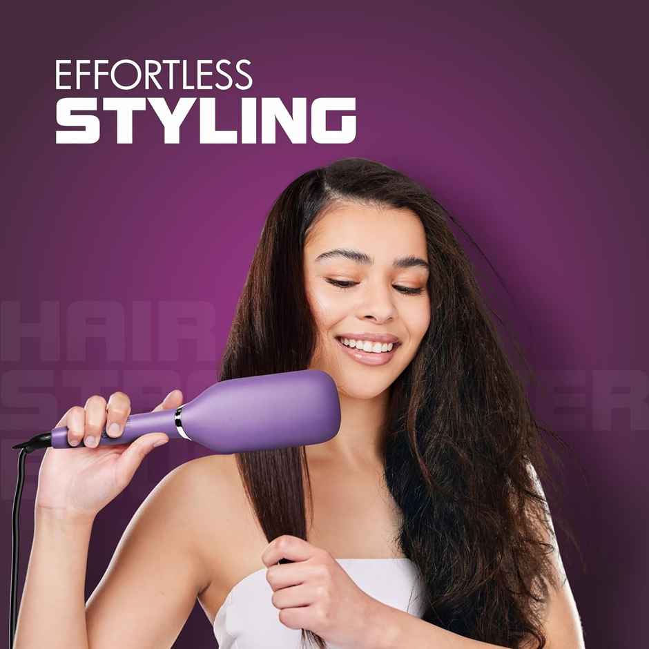 Havells Brush Hair Straightener (50 W, HS4201)