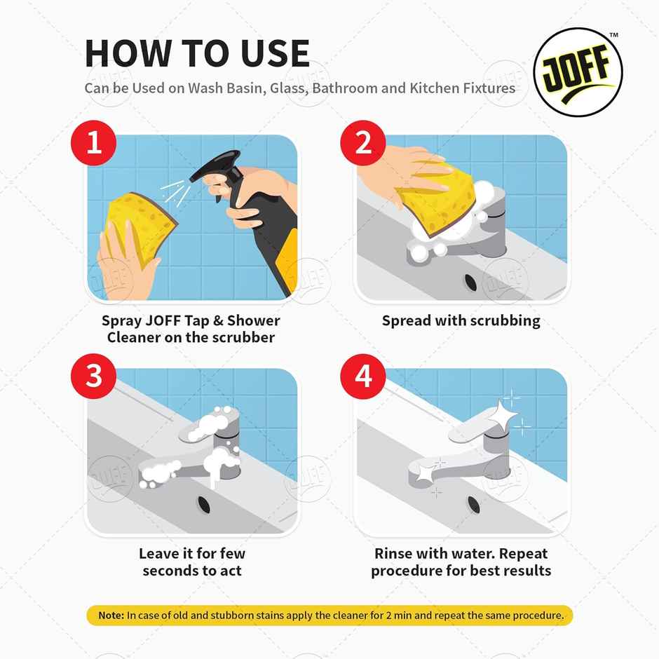 Joff Tap & Shower Cleaner