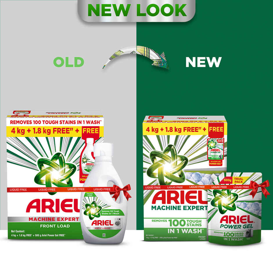 Ariel Matic Detergent Powder Front Load Liquid free|Washing Machine