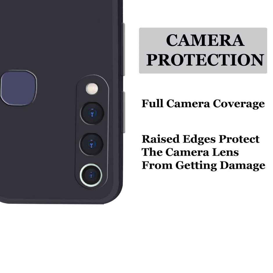 Artistque Case for Vivo Z1 Pro Back Cover - Plain Liquid Silicone Cover