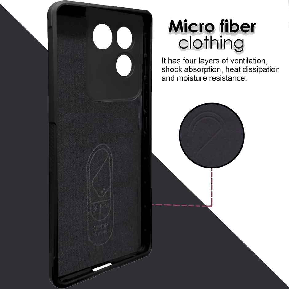 Artistque Case For Iqoo Z7 Pro 5g / Vivo T2 Pro 5g Back Cover | Liquid Stripe Cover Silicone