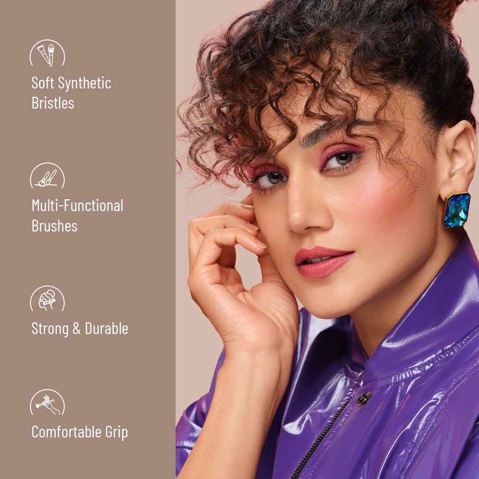 Swiss Beauty Professional Face & Eye Brush Set SB-F01