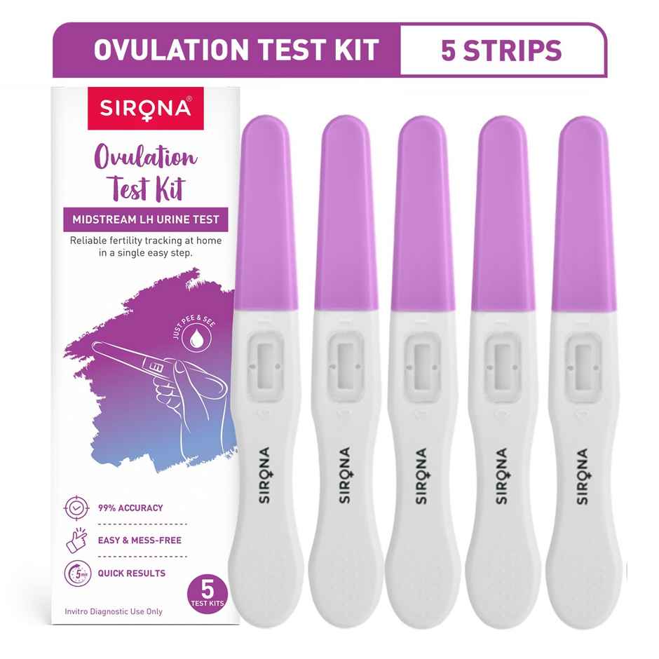 Sirona Midstream LH Urine Ovulation Test Kit