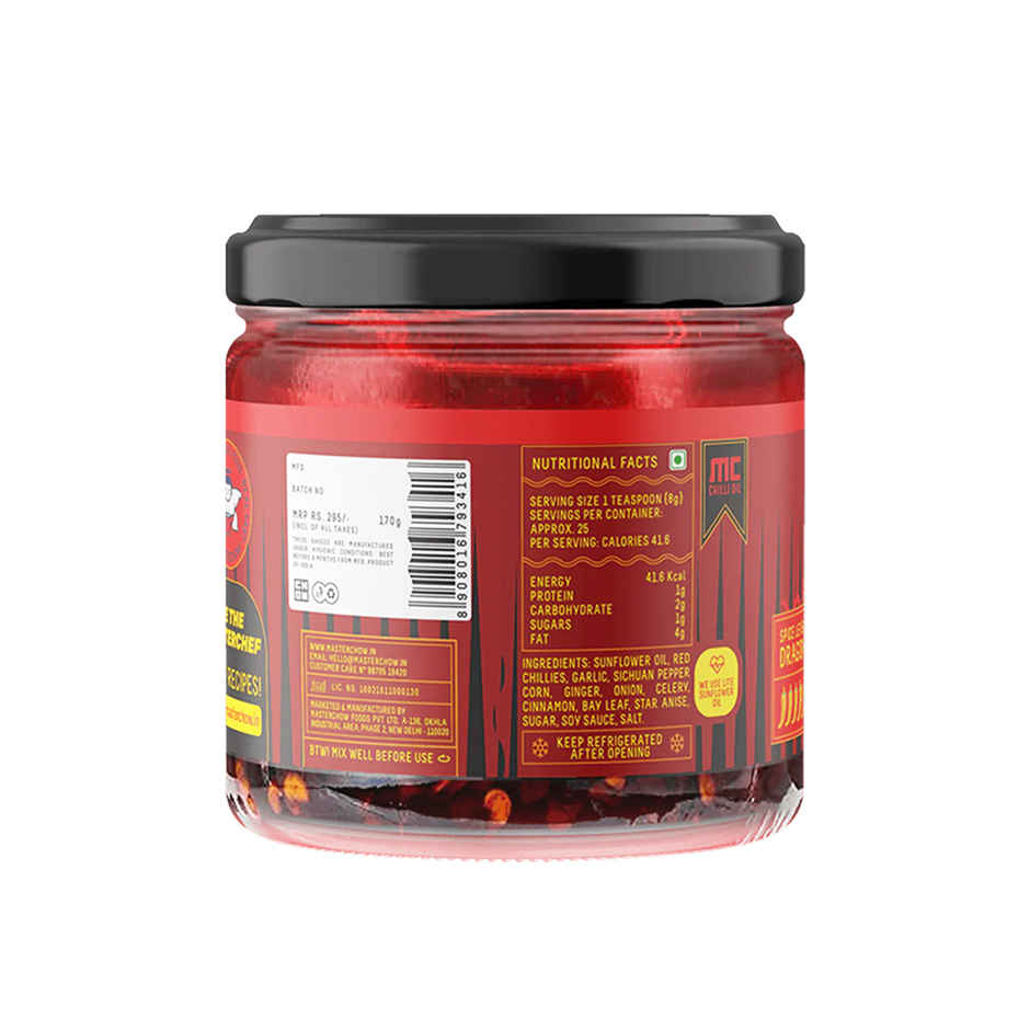 MasterChow 2X Spicy Sichuan Chilli Oil