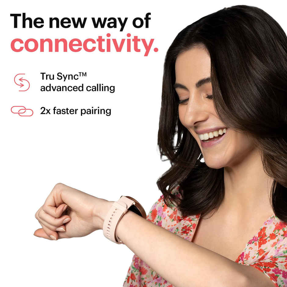 Noise NoiseFit Twist Smartwatch - Rose Pink