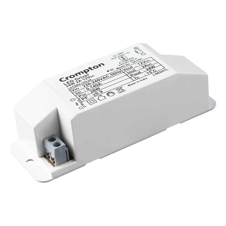 Crompton 24W 2A Led Strip Light Driver
