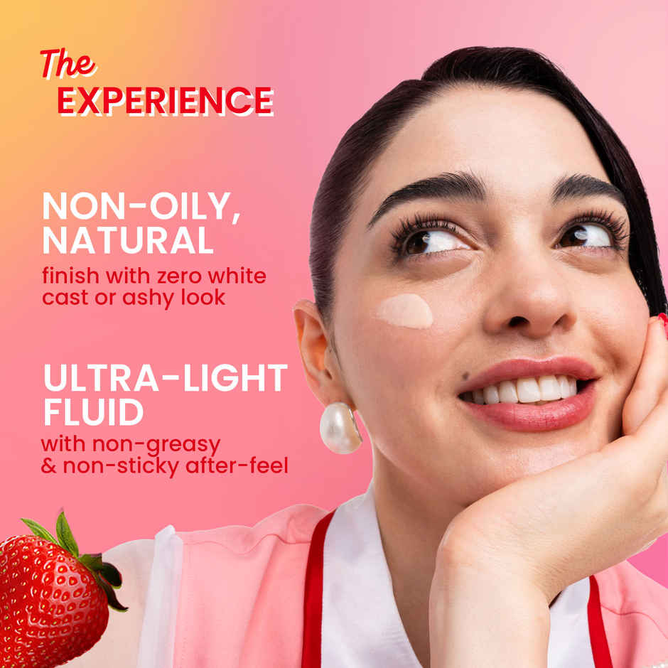 Dot & Key Strawberry Dew Tinted Sunscreen | In-Vivo Tested SPF 50+ PA++++ | 00 Peony