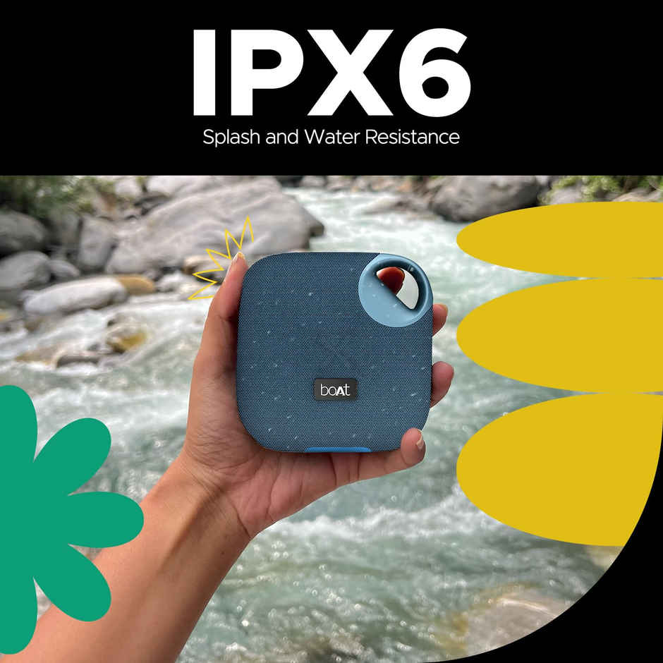 boAt Stone 193 Pro w/ 5W Signature Sound, Up to 12 hrs of Playtime, TWS Feature(Tropical Blue)