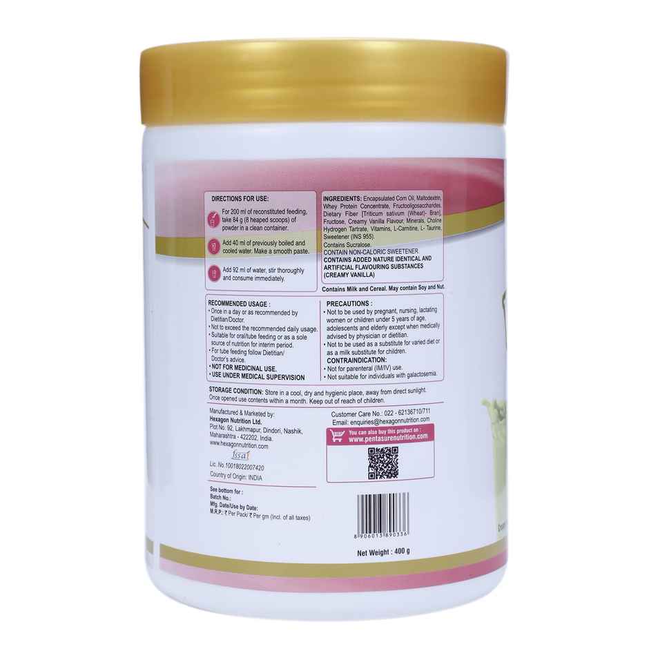 Pentasure Renal Creamy Vanilla Flavour