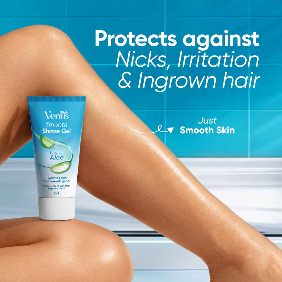Gillette Venus Hair Removal Razor - With Aloe Vera