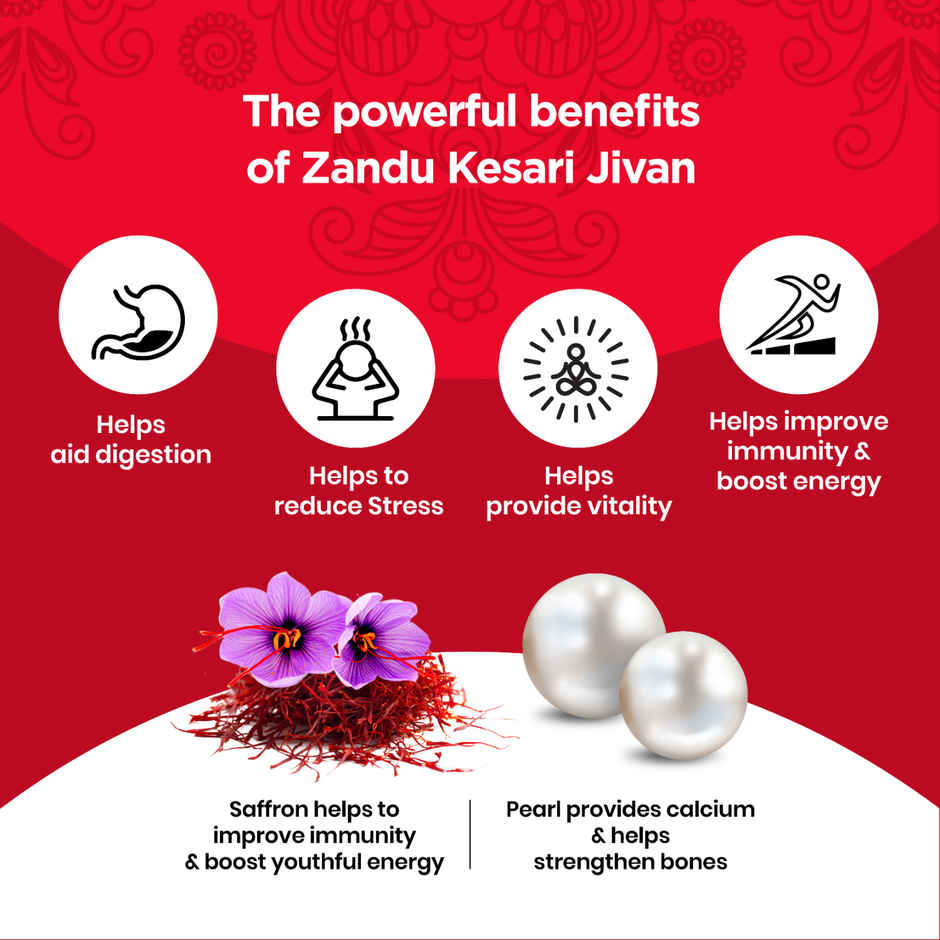Zandu Kesari Jivan Chyawanprash with Anti Age Action Formula | Provides Youthful Energy