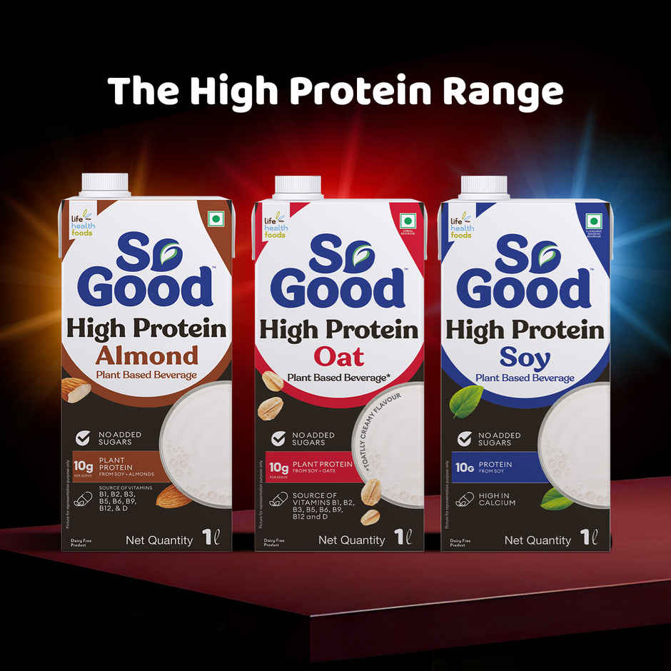 So Good High Protein Soy Plant Based Beverage - 1 L