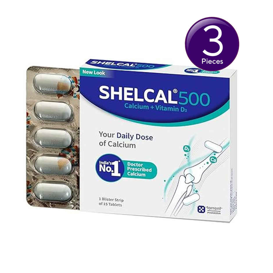 Shelcal 500 Tablets Combo 