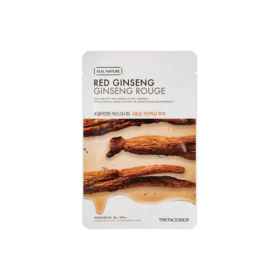 The Face Shop Real Nature Red Ginseng Face Mask