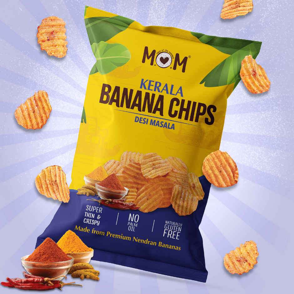 MOM Kerala Banana Chips | Masala | Crunchy & Spicy