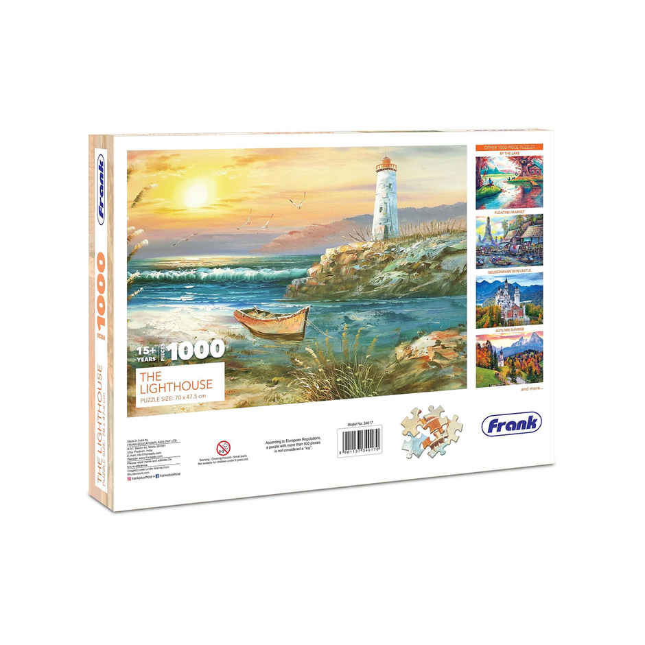 Frank The Lighthouse - 1000 Pieces Jigsaw Puzzle
