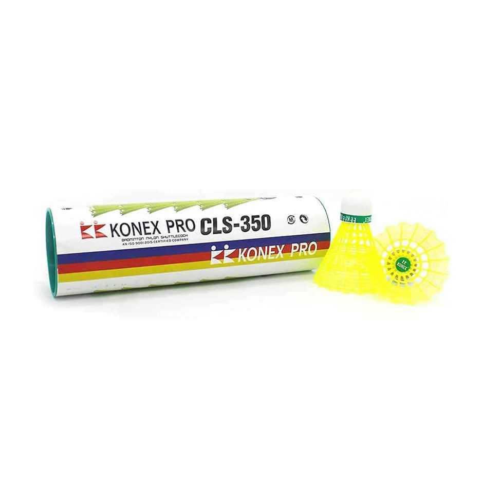 Konex CLS 350 Nylon Shuttle Cock | Yellow