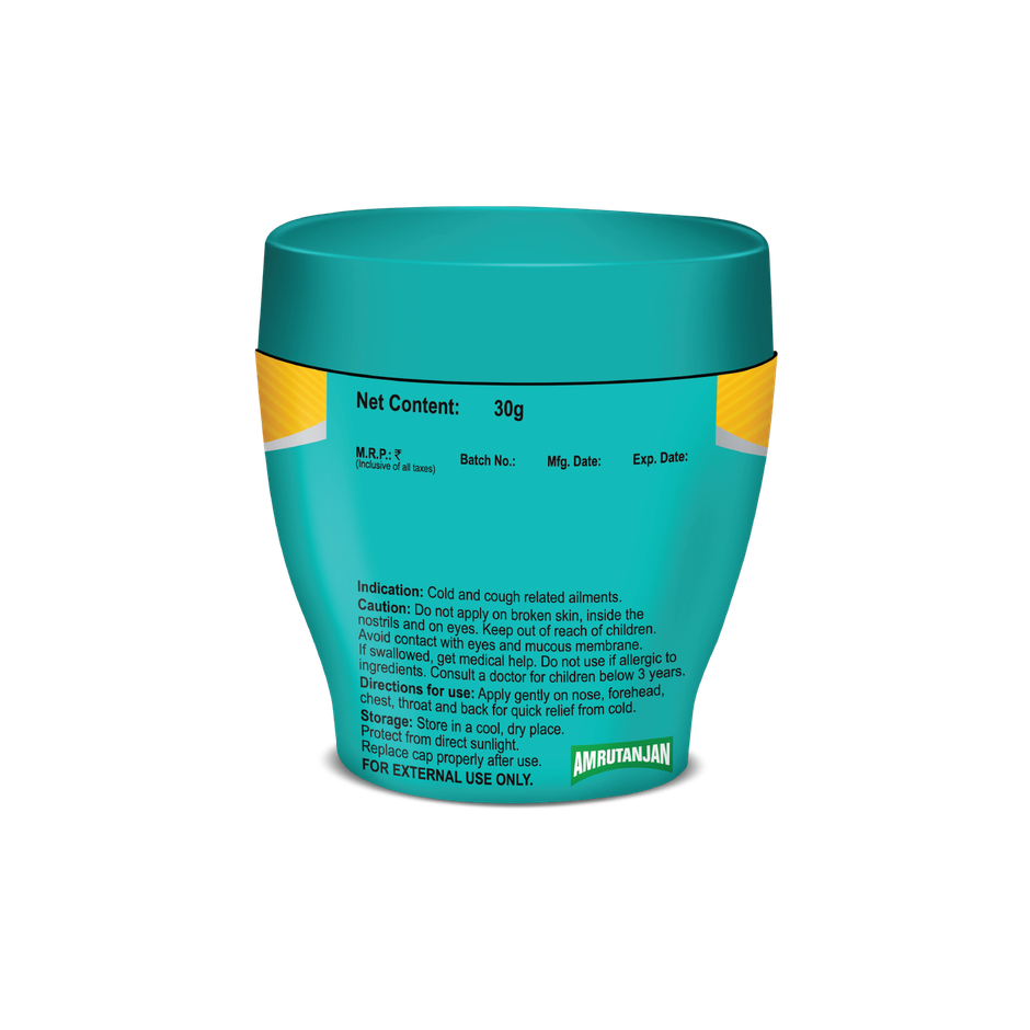 Amrutanjan Relief Cough & Cold Rub