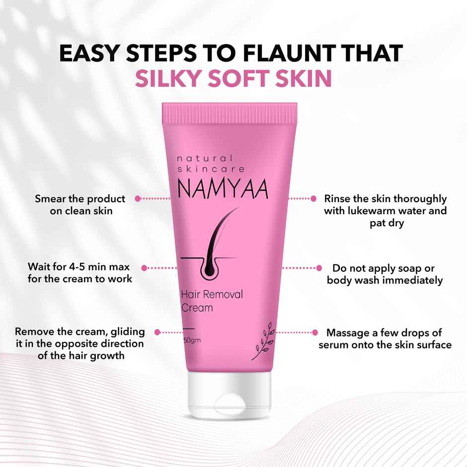 Namyaa Hair Removal Cream For Intimate Skin women