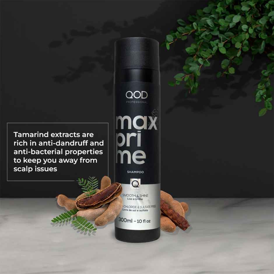 Qod Professional Max Prime Shampoo Sulphate Free Sodium Chloride Free