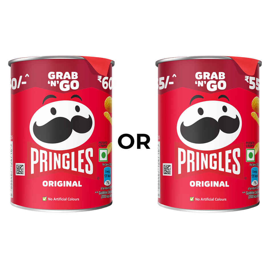 Pringles Potato Chips | Original | Classic & Crunchy