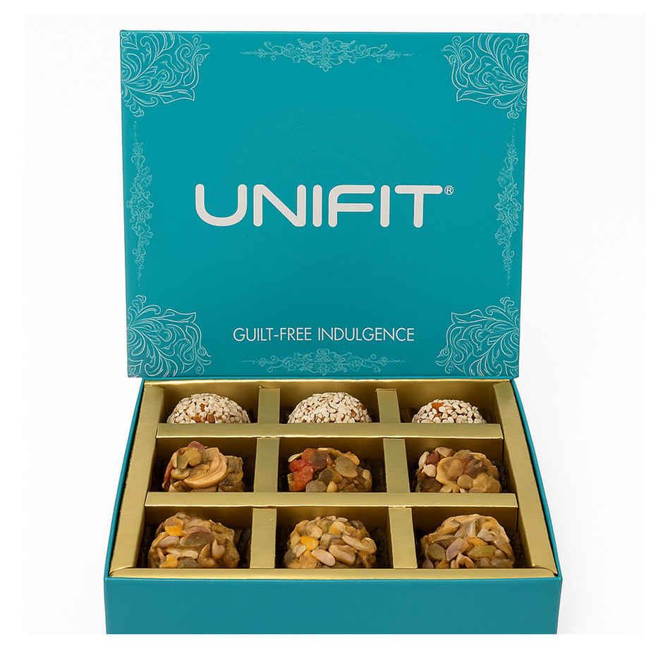 Unifit Decadent Laddoo Box | Healthy & Guilt-Free Sweets