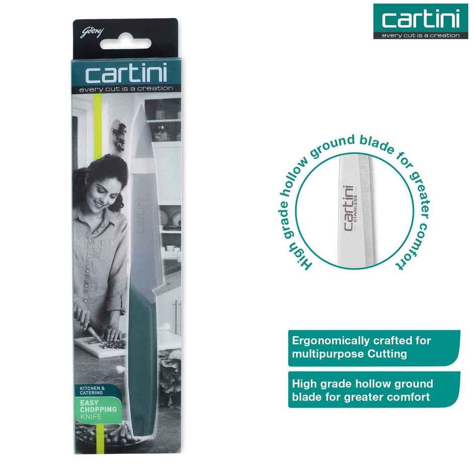 Godrej Cartini Easy Chopping Knife - Teal
