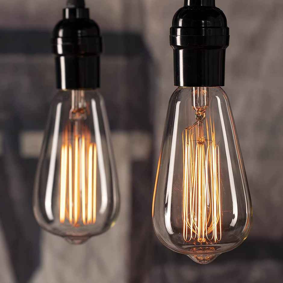 Desidiya Edison Tungsten Filament Decorative St64 5 W Bulb (E27)