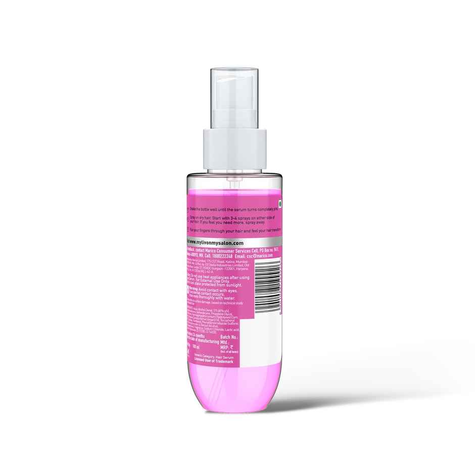 Livon Shake & Spray Serum for on-the-go hair | Provides instant shine & frizz control