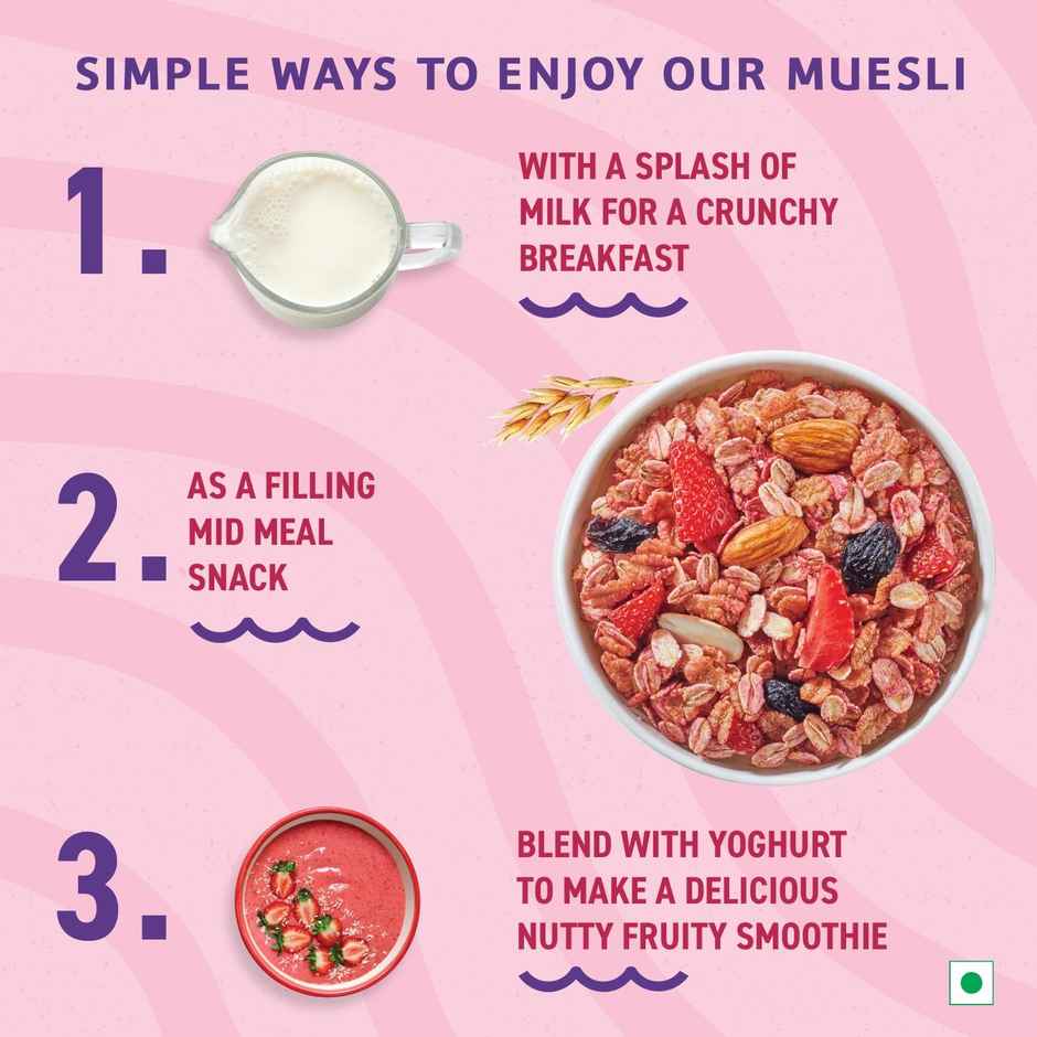 Bagrry's Crunch Nutty Fruity Muesli