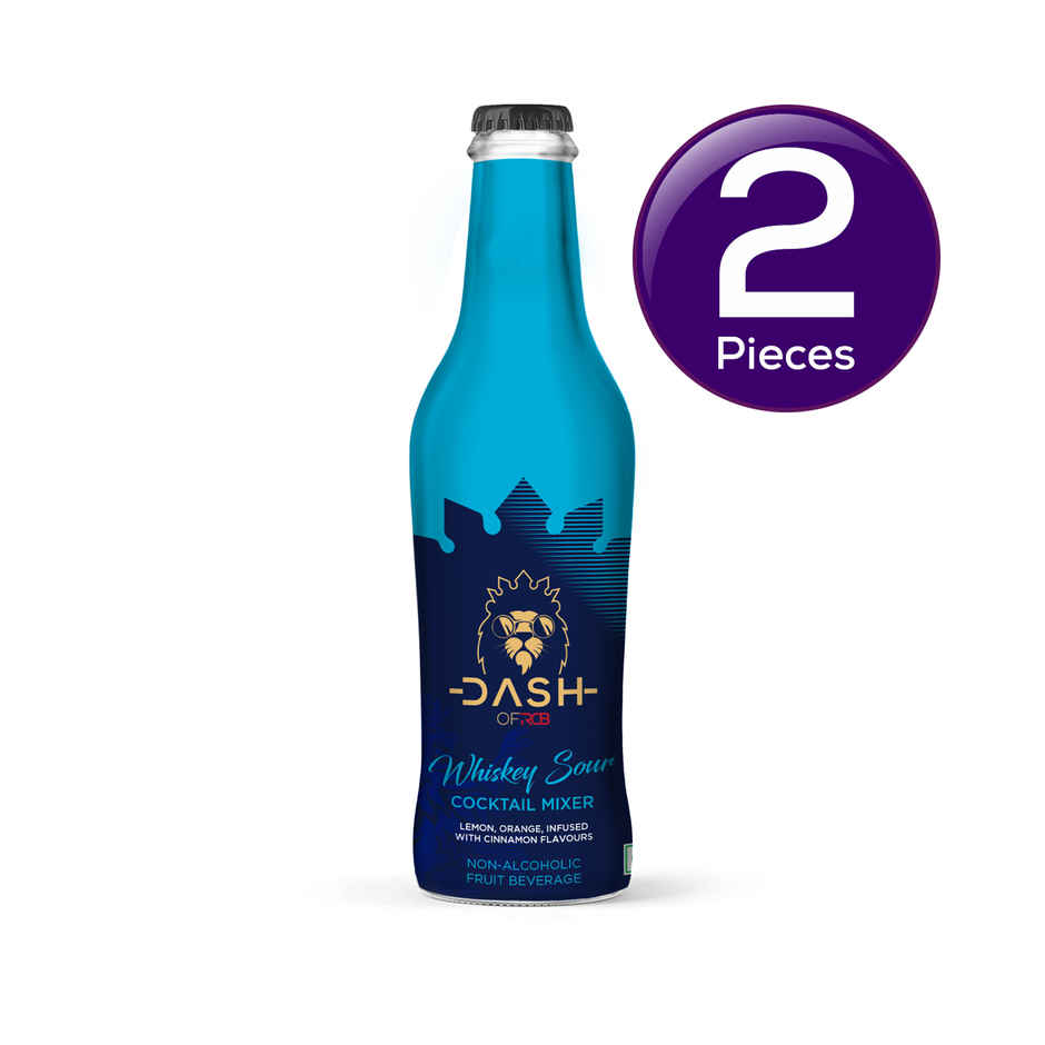Dash Of Rcb Organic Whiskey Sour Cocktail Mixer Combo