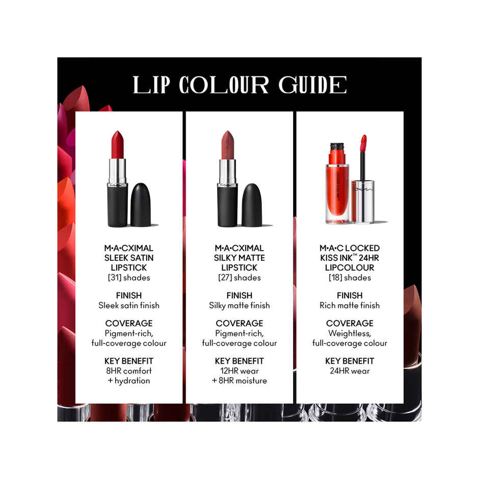 M.A.C MACximal Silky Matte Lipstick - Mehr